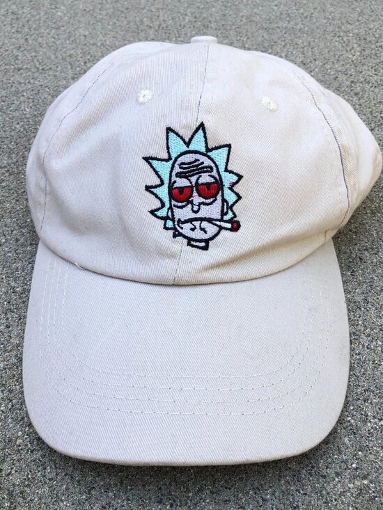 Unbranded Other - RICK AND MORTY Cigarette Baseball Dad Hat Men's Adjustable Cap Khaki